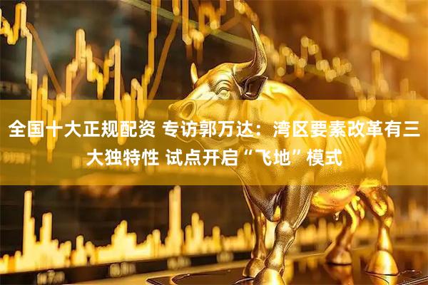 全国十大正规配资 专访郭万达：湾区要素改革有三大独特性 试点开启“飞地”模式